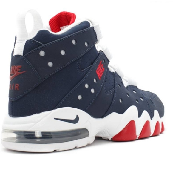 Air Max 2 Charles Barkley 94 NEW in Box Nike MEN obsidian red blue white - Picture 2 of 8